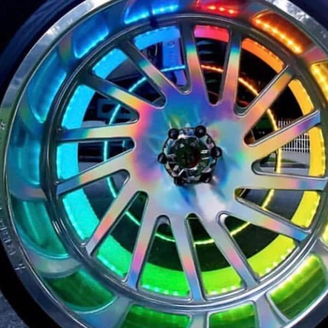 lighted rims